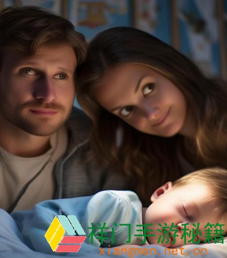 年青夫妻把小孩哄睡后开监控，保证孩子安全又能平衡亲子关系