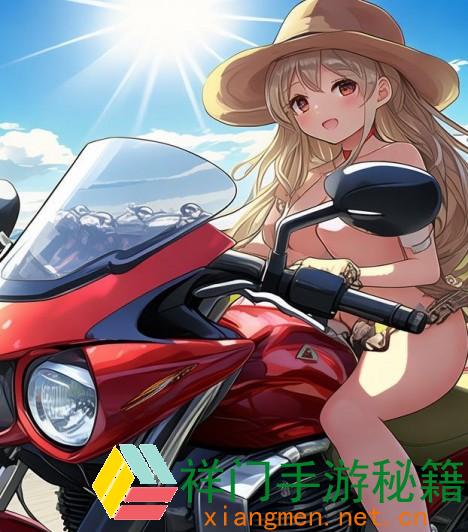 夏天骑摩托车载着岳回姥姥家，体会异样的亲情与景色之旅