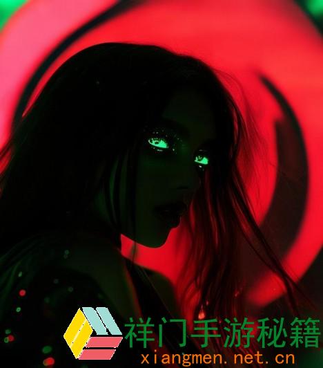 怎么看待蘑菇视频赤色logo在纯黑色布景下的视觉魅力？