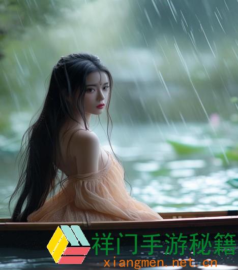 白叟与雨荷：年月静好中的悠然舟行与天然融合