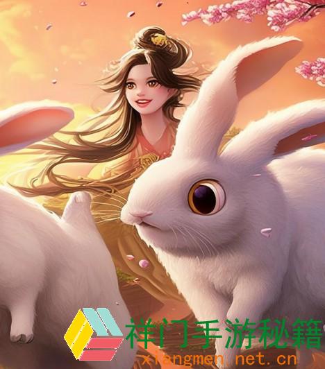 貂蝉与两只大兔子的奇幻冒险之旅