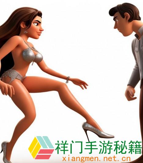 女生跳拉丁舞的鞋给男生穿-女生拉丁舞鞋的魅力男生也能穿出风貌