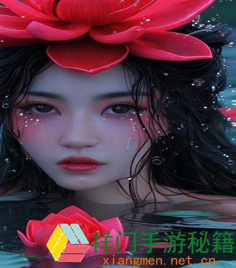 两瓣红莲今夜开一池碧波盼君浴下联_红莲两瓣中