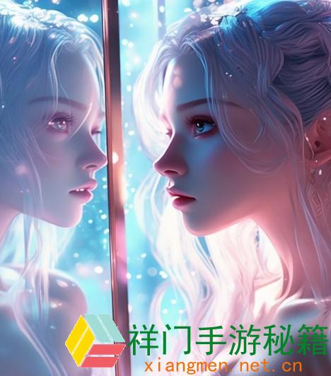 看镜子里咱们结合的姿态是什么;镜中映出咱们的结合之美与未来的神往