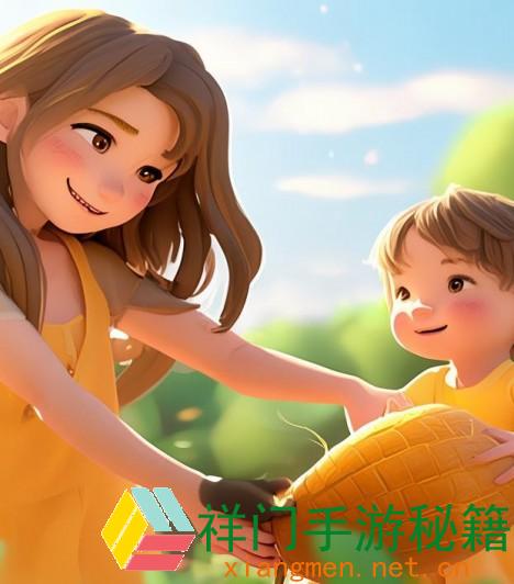 小孩和妈妈拔萝卜(黄);小手牵大手妈妈与孩子一同拔萝卜的温馨韶光